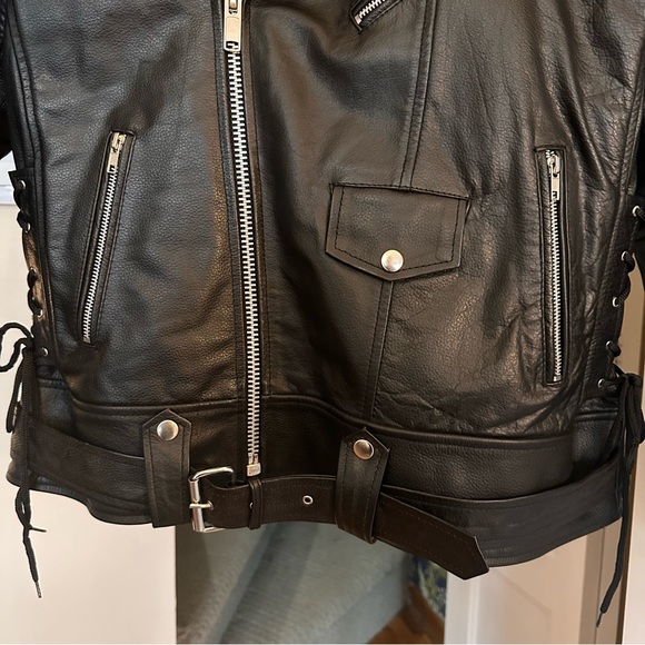 Pristine Leather Motorcycle Jacket - Picture 7 of 9